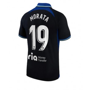 Atletico Madrid Alvaro Morata #19 Bortatröja 2022-23 Kortärmad